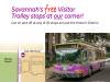 Savannah Free Trolley Stop